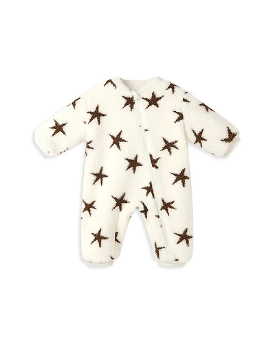 Rylee + Cru Boys' Faux Shearling Stars Jumpsuit - Baby