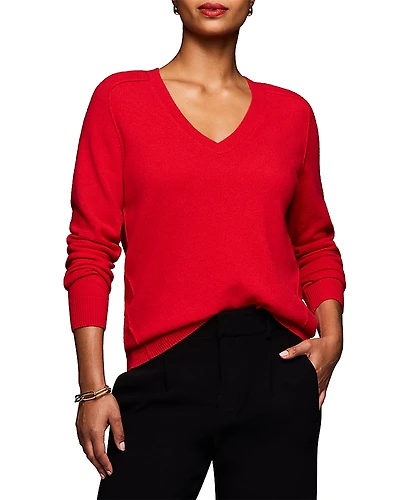 Nic+Zoe Luxe Cashmere V Neck Sweater
