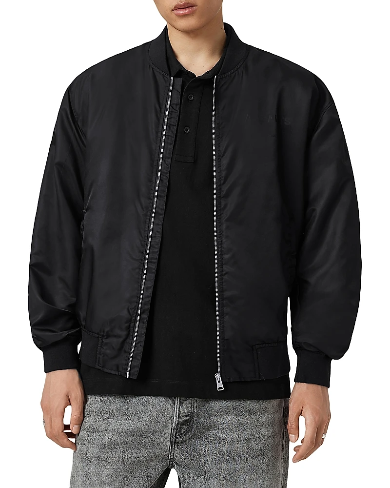 Allsaints Future Relaxed Fit Bomber Jacket