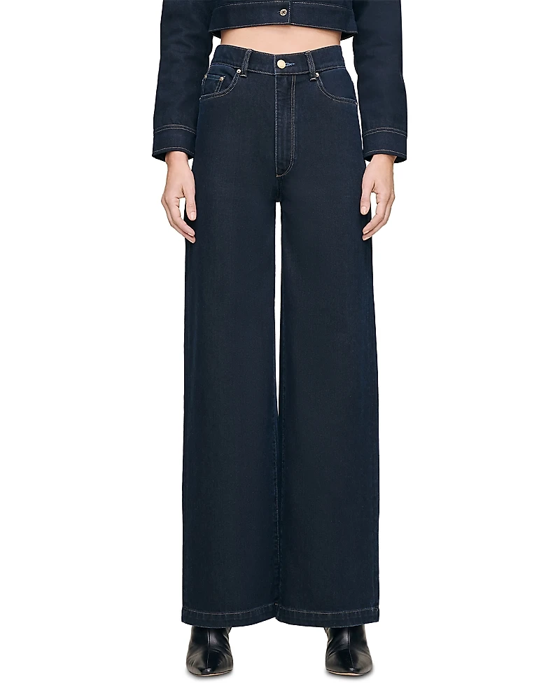 Dl 1961 Hepburn High Rise Wide Leg Jeans