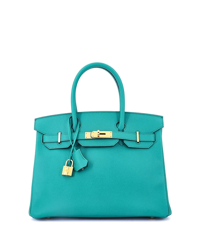 Pre-Owned Hermes Birkin 30 Handbag Epsom with Gold Hardware