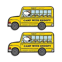 Sugarfina Camp Snoopy 2 Piece Candy Bento Box, Set of 2