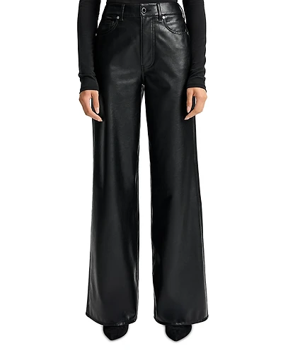 Veronica Beard Kasey Faux Leather Jeans