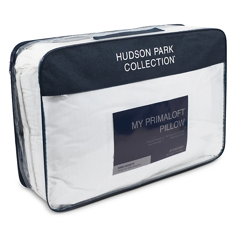 Hudson Park Collection My Primaloft Asthma & Allergy Friendly Firm Down Alternative Pillow, Standard - Exclusive