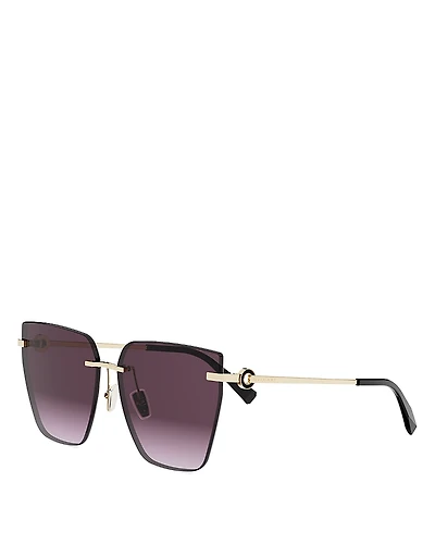 Bvlgari Butterfly Sunglasses, 61mm