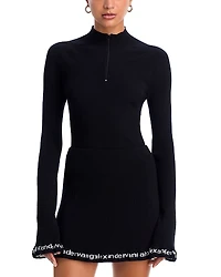 alexanderwang. t Ribbed Logo Turtleneck