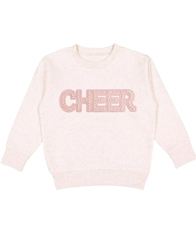 Sweet Wink Girl's Cheer Pearl Patch Sweatshirt - Baby, Little Kid, Big Kid
