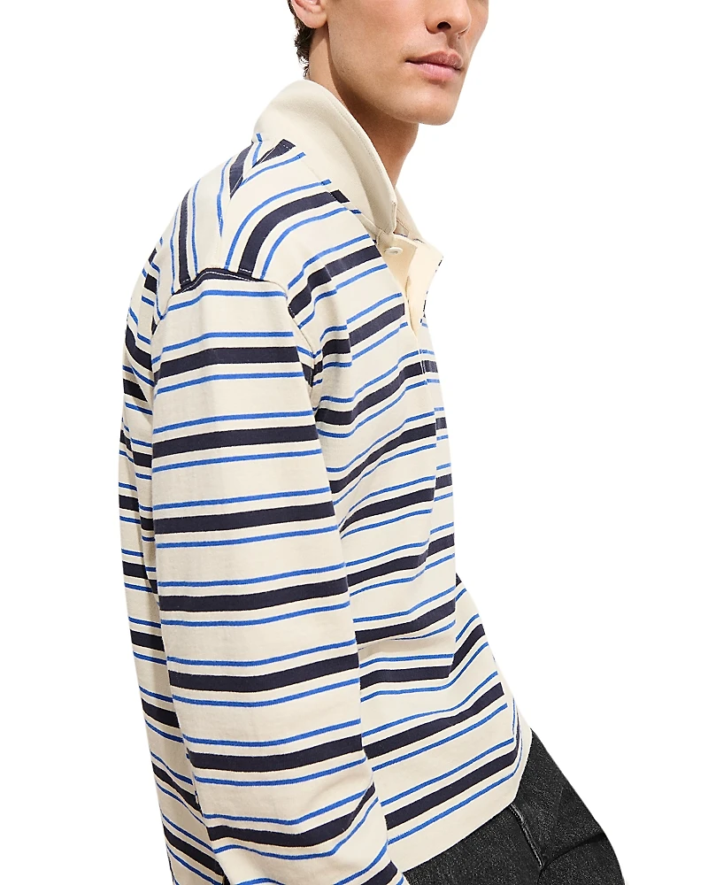Alex Mill Cotton Striped Rugby Shirt