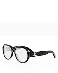 Celine Triomphe Geometric Eyeglasses, 55mm