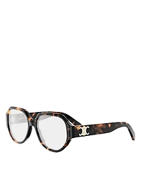 Celine Triomphe Geometric Eyeglasses, 55mm