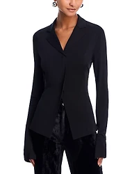 Helmut Lang Long Sleeve Blazer Top