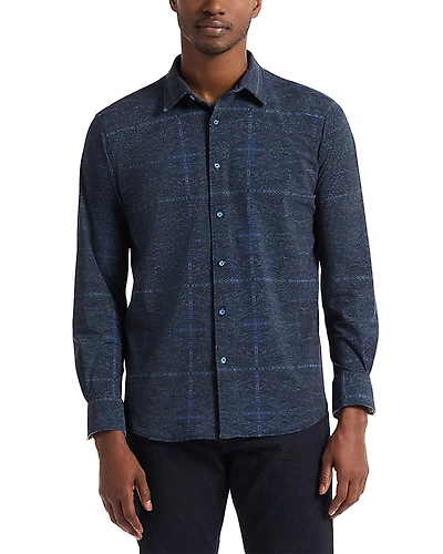 Robert Graham Irving Knit Button Down Shirt