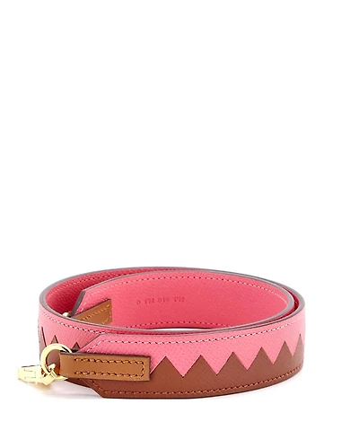 Pre-Owned Hermes 30mm Tressage Cuir Bag Strap Epsom