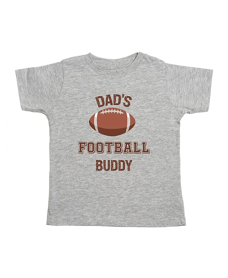 Sweet Wink Boys' Dad's Football Buddy Short Sleeve T-Shirt - Little Kid, Big Kid