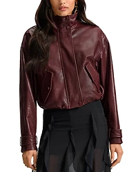 Veronica Beard Bateman Leather Jacket
