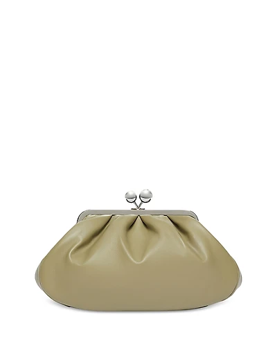 Weekend Max Mara Deconstructed Medium Leather Pasticcino Bag