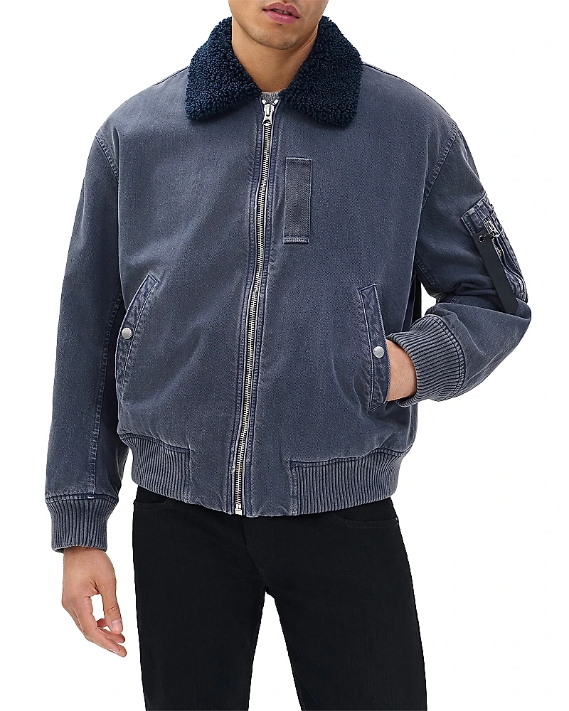 rag & bone Denim B15 Bomber Jacket