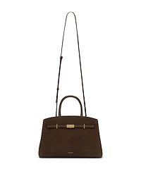 DeMellier The Mini Hudson Suede Top Handle Bag