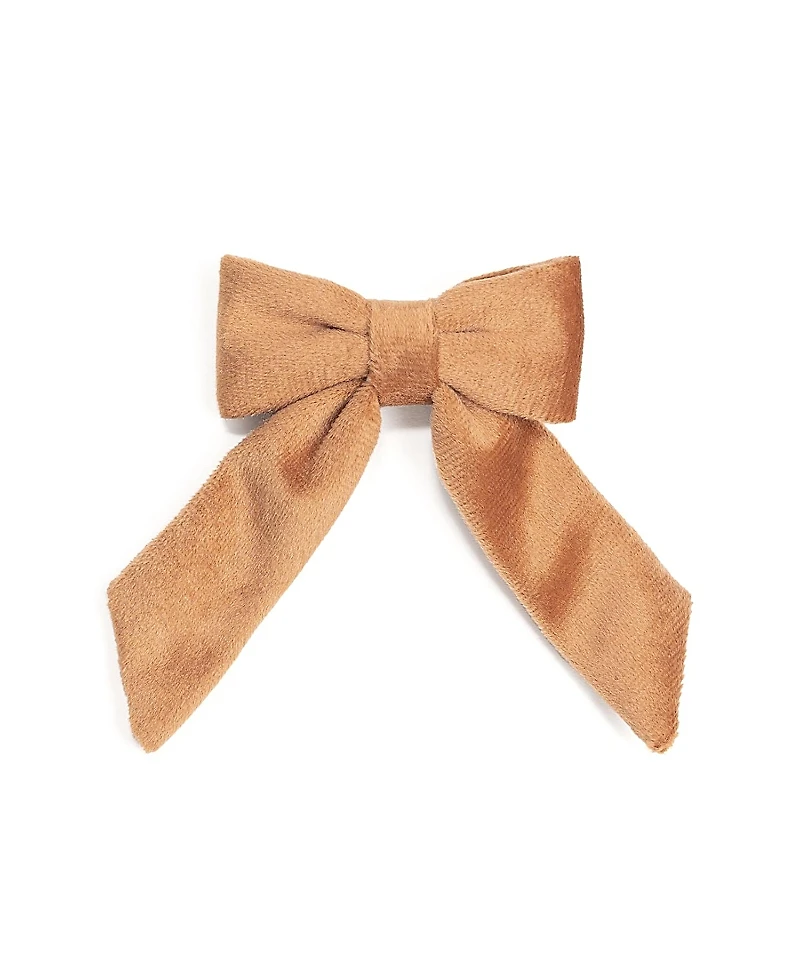 Sweet Wink Girls' Spice Velvet Coquette Bow Clip