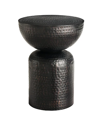 Modway Mella Metal Hammered Side Table