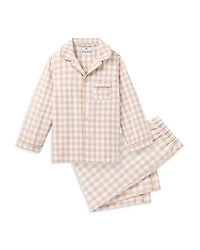 Petite Plume Unisex Gingham Twill Pajamas - Baby, Little Kid, Big Kid
