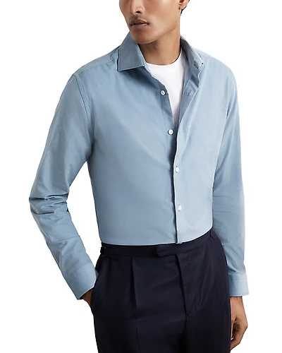 Reiss Fine Corduroy Button Front Shirt