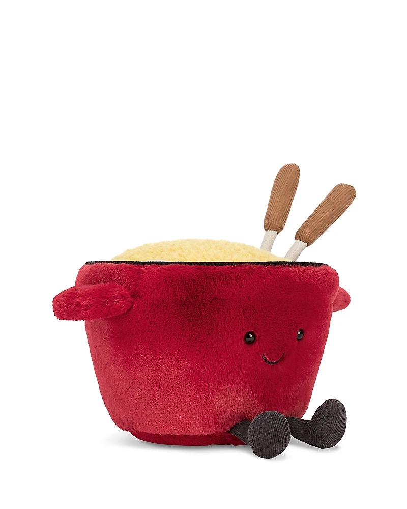 Jellycat Unisex Amuseables Cheese Fondue Plush - Ages 0+