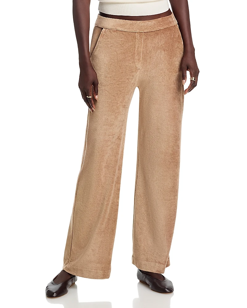 Majestic Filatures Velour Wide Leg Pants