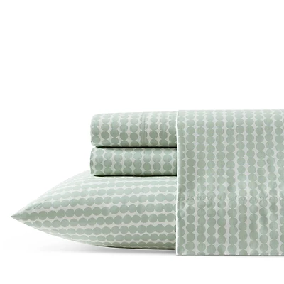 Marimekko Pikku Rasymatto Pastel Blue Cotton Percale Sheet Set