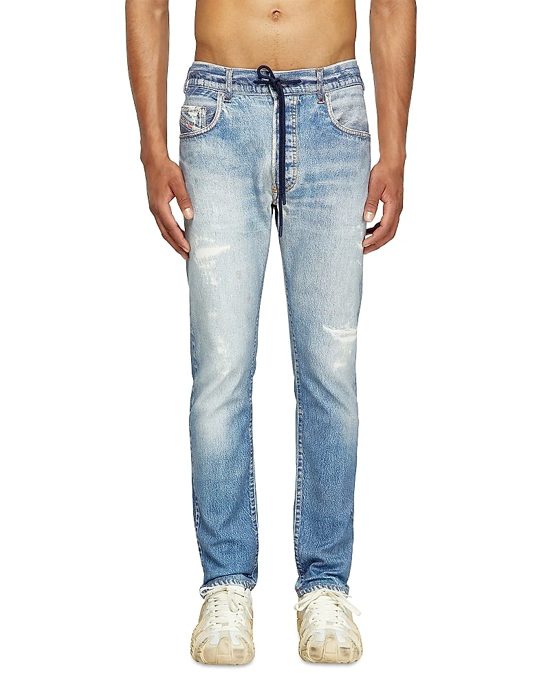 Diesel 2032 D-Krooley-b Regular Fit Jogg Sweat Jeans