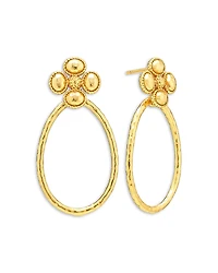Capucine De Wulf Berry Clover Teardrop Earrings