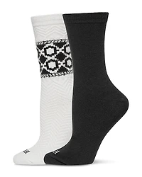 Hue Diamond Socks, Pack of 2