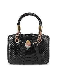 Kurt Geiger London Square Kensington Mini Embossed Leather Handbag