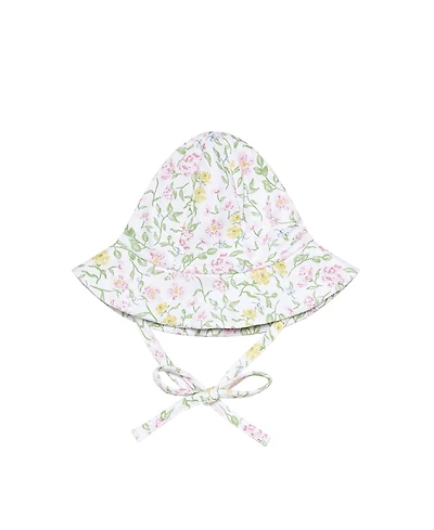 Nellapima Girls' Berry Wildflowers Print Sun Hat - Baby