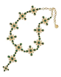 Capucine De Wulf Monique Malachite Gem Convertible Necklace, 16-18