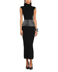 Retrofete Embellished Knit Maxi Dress