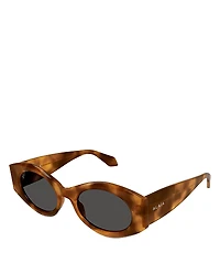 Alaia Oval Sunglasses, 52mm