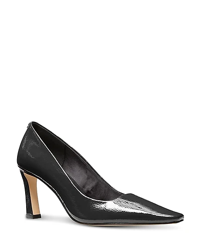 Michael Kors Women's Darrah Soft Crinkle Patent Leather Pumps