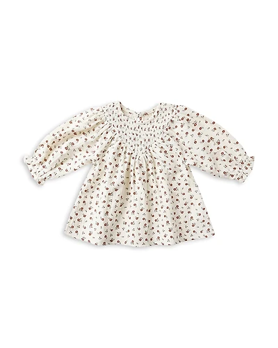 Quincy Mae Girls' Printed Smocked Dress - Baby
