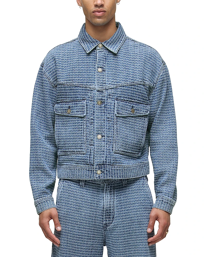 Hudson Jacquard Trucker Jacket