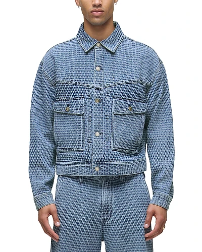Hudson Jacquard Trucker Jacket