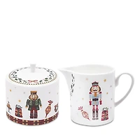 Prouna Nutcracker Sugar & Creamer Set