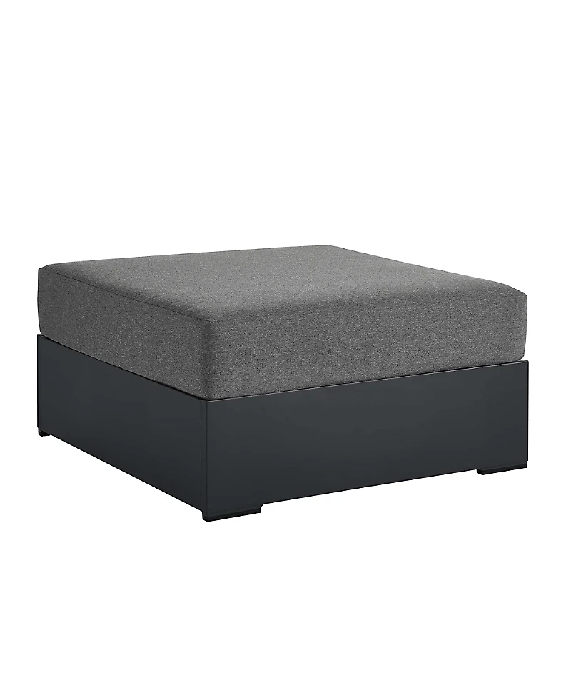 Modway Tahoe Outdoor Patio Powder-Coated Aluminum Ottoman