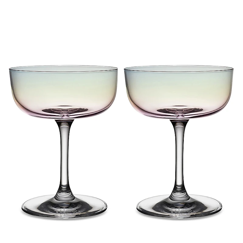 Villeroy & Boch Like Pearl Champagne Glass/Dessert Bowl, Set of 2