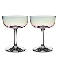 Villeroy & Boch Like Pearl Champagne Glass/Dessert Bowl, Set of 2