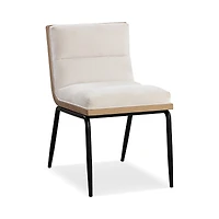 Sunpan Abilene Dining Chair, Polo Club Muslin, Set of 2