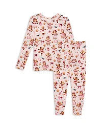 Posh Peanut Girls' Ginger Classic Pajama Set - Little Kid