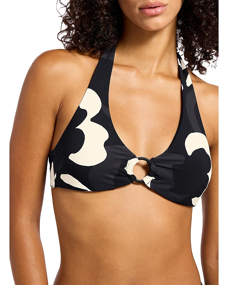 Jets Triangle Ring Bikini Top