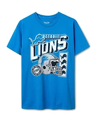 Junk Food Clothing Unisex Nfl Detroit Lions Checkdown Flea Market Tee
