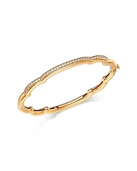 Roberto Coin 18K Gold Cialoma Diamond Cloud Bangle Bracelet